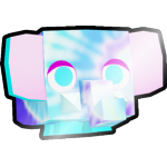 Shiny Tiedye Elephant