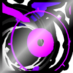 Shiny Titanic Black Hole Angelus