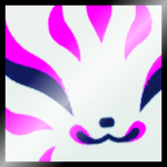 Shiny Titanic Pink Kitsune Fox