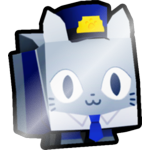 Shiny Train Conductor Cat