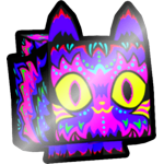 Shiny UV Cat