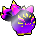 Shiny UV Kitsune Ball