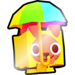 Shiny Umbrella Dog