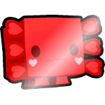 Shiny Valentines Axolotl