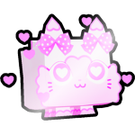 Shiny Valentines Cat